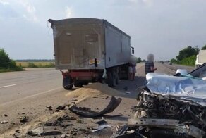 Авария дня. Водитель заснул и больше не проснулся