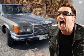 Mercedes-Benz 450 SEL 1980 года, принадлежавший певцу U2 Боно