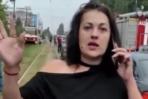 Пьяная автоледи устроила аварию с пострадавшими и сплясала на камеру