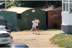 Вальс за гаражами в Костроме