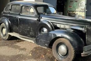 Раритетный Buick 1938 года, принадлежавший советскому военачальнику, выставили на продажу в Москве
