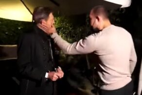 Православный активист напал на Александра Невзорова