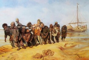 Бурлаки на Волге