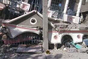 Сильнейшее землетрясение на Гаити попало на видео