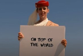 Авиакомпания Emirates Airlines рассказала о съемках необычного рекламного ролика