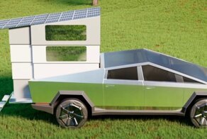 Новый аксессуар для Tesla Cybertruck превращает его в дом на колесах