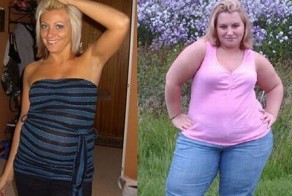 Из стройняшек в толстушки (28 фото)