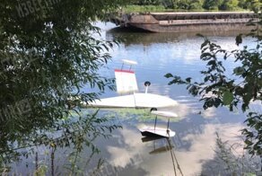 "Ну, разбился и разбился": рыбаки засняли падение частного самолета в Москву-реку