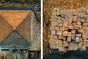 Потрясающие фотографии пирамиды Хеопса с высоты птичьего полета