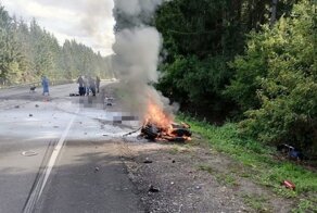 Авария дня. Супруги-байкеры разбились в Подмосковье