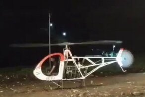 Изобретатель погиб во время испытаний самодельного вертолета, который он строил