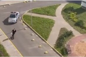 Нарушитель на электросамокате виртуозно ушел от милицейской погони в Минске
