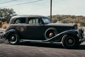 Pierce-Arrow 1934 года с заводской системой автозапуска: выглядит устало, но достойно