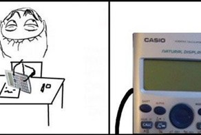 Как рисовать комиксы с помощью калькулятора (5 фото)