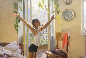 Удивительная история девочки, которая позировала для картины «Утро»