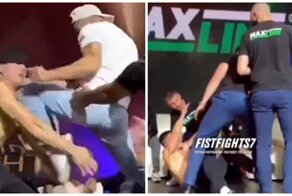 В Белоруссии спортсмен нокаутировал соперника на дуэли взглядов