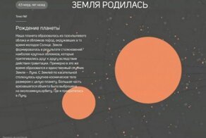 Ключевые моменты в формировании и изменении планеты Земля