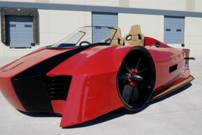 VonMercier Arosa — спорткар на воздушной подушке, который может летать  над сушей и водоемом