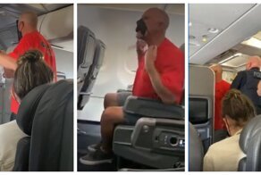 Почти что зомби: настораживающее поведение пассажира на борту American Airlines