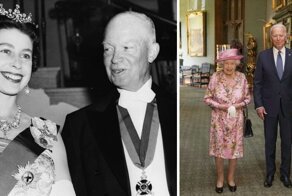 Королева Елизавета II встречалась с 13 президентами США, но не все встречи прошли гладко