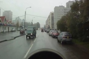 Мега невезучий водитель автобуса (видео)