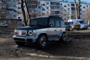 Как выглядели бы современные концепты Mercedes в российских реалиях