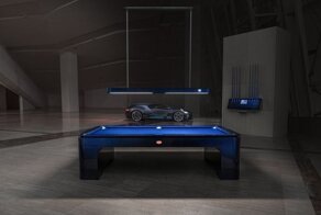 Бильярдный стол из углеродного волокна от компании Bugatti