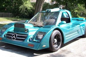 Эта самоделка, вдохновлённая классическим гоночным автомобилем Mercedes, разрушит ваш мозг