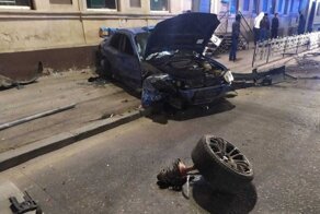 Авария дня. Ночное столкновение в центре Иркутска