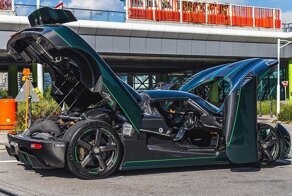 Один из пяти: потрясающий Koenigsegg Agera S из яркого-зеленого углеродного волокна