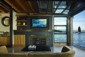 Плавучий дом (10 фото)