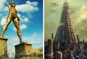 Как выглядели бы древнейшие сооружения прошлого, сохранись они до 21 века в первозданном виде