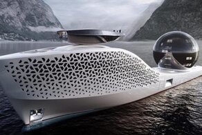 Эта суперяхта с ядерной силовой установкой выйдет в море, чтобы бороться с изменением климата