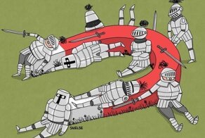 Забавные минималистичные картинки от Стива Нельсона