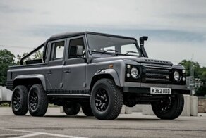 Шестиколёсный Defender 110: машина, которую боится бездорожье и кошелек будущего владельца