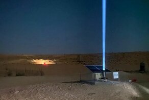 Копаем вниз, светим вверх: зачем в Аравийской пустыне нужны световые столбы