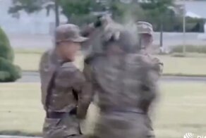 Спецназ КНДР показал Ким Чен Ыну умение головой с разбега ломать бетонные плиты