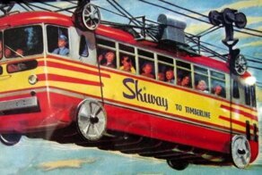 Skiway to Timberlain — почти летающий автобус