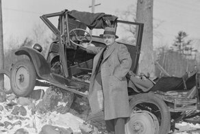 Ретро-снимки эпичных аварий 1930-х годов