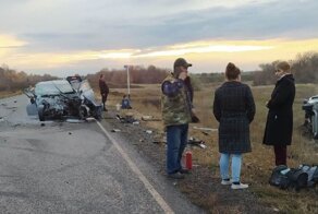 Авария дня. Автомобилистка внезапно выскочила на встречку в Самарской области