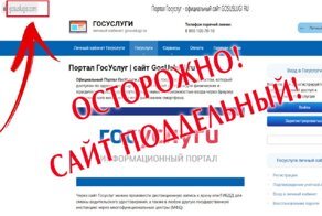Осторожно, клоны! В сети растет количество  фейковых сайтов «Госуслуги»