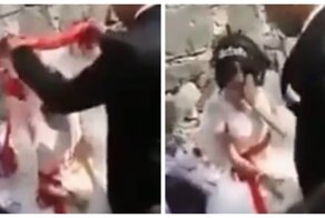 Жених уважил традиции, преподнеся избраннице мощную оплеуху - свадьба аплодировала стоя