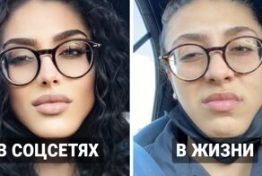 Девушки показали, как выглядят их фото без обработки