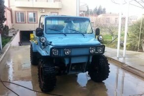 В Азербайджане ЛуАЗ превратили во внедорожного монстра с двигателем от Toyota
