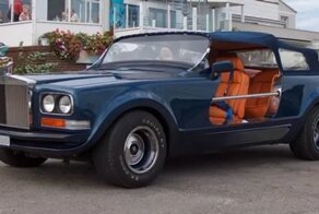 Эксклюзивный Rolls-Royce, созданный специально для шейха, который любил соколиную охоту