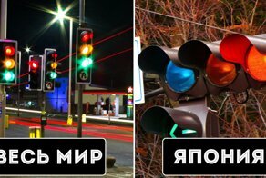 Не как у всех: почему в Японии разрешающий сигнал светофора не зеленый, а синий