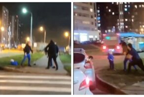 «Что делаете? Я с ребенком!» Конфликт между кавказцами и отцом грозит перерасти в побоище
