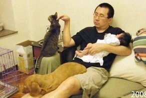 18 человек, которые воссоздали фотографии из своего прошлого