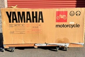 Новый мотоцикл Yamaha оставался «запечатанным» в коробке 40 лет и теперь отправляется на аукцион