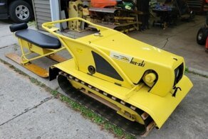 Малоизвестный снегоход из Канады: Hus-Ski 200A 1965 года выпуска 